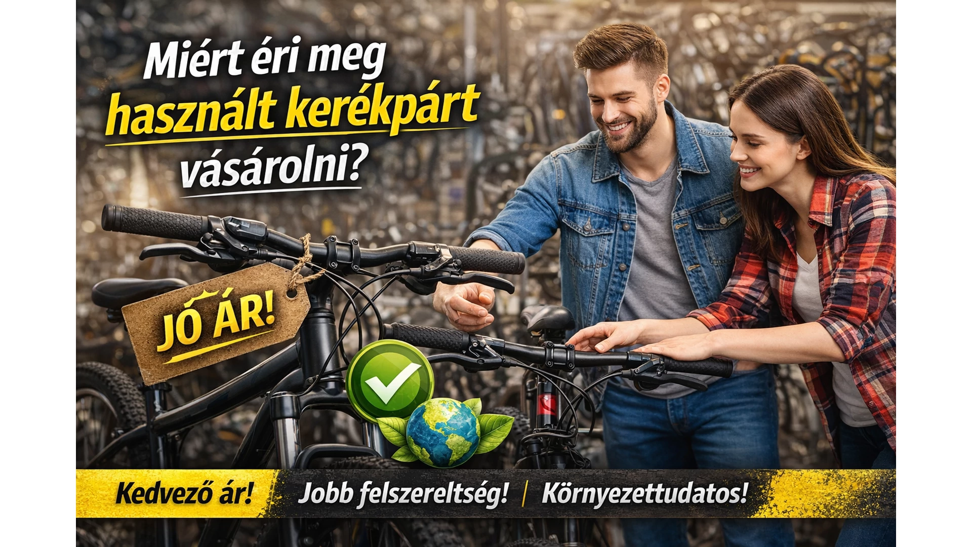 Miért éri meg használt kerékpárt vásárolni?